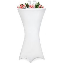 Deuba Statafel tafelhoes wit Ø70cm
