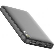 Surge Powerbank 10.000mAh - Snellader voor 3 apparaten tegelijk opladen - Geschikt voor iPhone en Samsung - Met USB-C aansluiting
