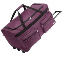 Deuba XXL Reistas Bordeaux Rood met trolley-functie 3 wielen 160 LITER 85x43x44cm