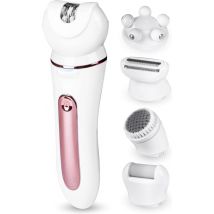 Nuvance - Epileerapparaat dames - Epilator Gezicht - 5 Opzetstukken - Epilators - Gezichtsreiniger - Gezichtsepilator Vrouw - Ontharingsapparaat - Usb Oplaadbaar