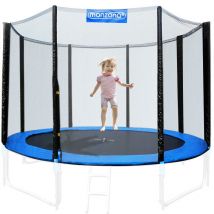 Monzana Veiligheidsnet Trampoline - voor 6 bevestigingspalen - Ø426cm