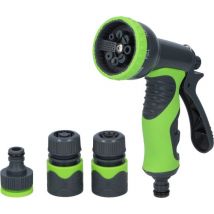 Kinzo Sproeikopset - 4 Onderdelen - 8 Functies - Groen/ Grijs