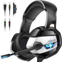 XIBERIA V20 RGB stereo gaming headset - PC/PS5/Xbox - 50mm Dynamic coil - Zwart