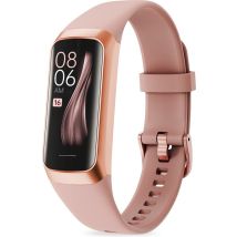 FITAGE Activity Tracker – 25 Sportmodi & AMOLED Display – IP67 – 336 u Batterij – Roze