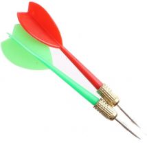 Lifetime Tweezijdig dartbord - 40,5 cm - Inclusief 6 darts - Zwart/wit ontwerp