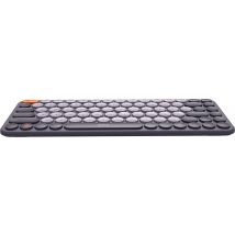 Baseus draadloos toetsenbord K01A - grijs - oranje - draadloos toetsenbord - tri-mode