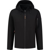 Travelin' Jack Sverre Men - Softshell Herenjas - Fleece voering - Zwart