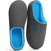 Pantoffels Heren - Sloffen - Maat 40/41 - Grijs - Anti-slip - Comfeet