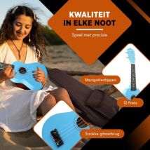 Finesse Ukelele - Starterset - 21" - Muziekinstrument - Lahaina Model