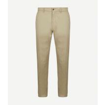 LeitFeuer Heren Chinobroek - Lange Pijpen - Beige - Toelopende Broekspijp - Maat 52