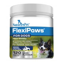 Dog Joint Support Supplement for Mobility & Flexibility Support – FlexiPaws Advanced 120 Chewable Tablets