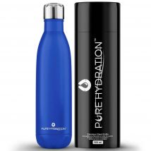Insulated Stainless Steel Water Bottle – Keeps Drinks Hot 12 Hours & Cold 24 Hours, 500ml