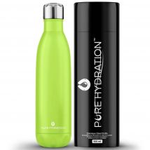 Insulated Stainless Steel Water Bottle – Keeps Drinks Hot 12 Hours & Cold 24 Hours, 500ml