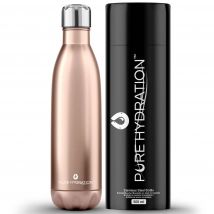 Insulated Stainless Steel Water Bottle – Keeps Drinks Hot 12 Hours & Cold 24 Hours, 500ml