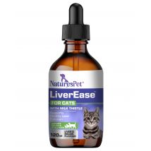 Cat Liver Support Drops for Detox & Health Support – LiverEase Advanced 120ml Liquid for Feline Liver Support