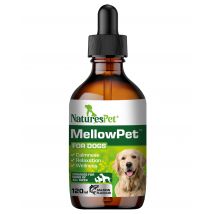 Dog Calming Drops for Stress & Anxiety Relief Support – MellowPet Advanced 120ml Liquid for Relaxation & Behaviour Support