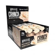 12x Protein Bars - Warrior Crunch - High Protein Low Sugar Bars - White Chocolate Blondie