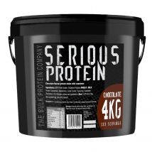 4kg Whey Protein Powder Chocolate - Serious Protein - The Bulk Protein Company