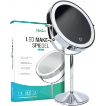 Make-Up Spiegel - Oplaadbaar - Chroom