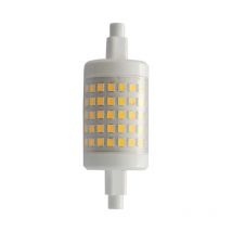 Ampoule LED R7S 78mm 7W SMD 360° - Blanc Chaud 2300K - 3500K - SILAMP