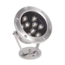 Spot Extérieur Orientable 12W IP68 DC24V - Blanc Neutre 4000K - 5500K - SILAMP