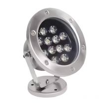 Spot Extérieur Orientable 24W IP68 DC24V - Blanc Neutre 4000K - 5500K - SILAMP