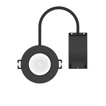 Spot Encastrable 6W Dimmable CCT IP65 NOIR - 3000K/4000K/6500K - SILAMP