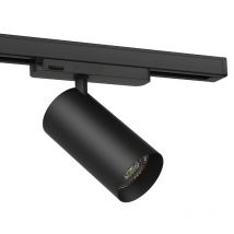 Spot LED sur Rail COB Triphasé 10W 36° Noir Philips - Garantie 5 ans - Blanc Chaud 2300K - 3500K - SILAMP