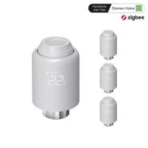 Tête Thermostatique Connectée ZigBee Universelle (Lot de 4) - SILAMP