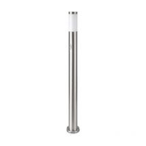 Borne de Jardin Acier Inoxydable avec Détecteur 110cm IP44 pour Ampoule E27 - SILAMP