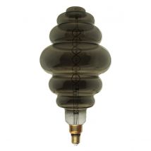 Ampoule LED E27 Filament Dimmable 8W LS200 Lampion SMOKE - Blanc Chaud 2300K - 3500K - SILAMP