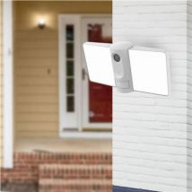 Caméra de Surveillance Extérieure Intelligente WiFi avec Éclairage LED Intégré - SILAMP