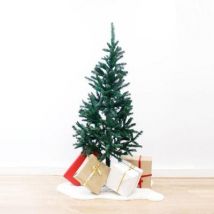Sapin de Noël 150cm Artificiel Vert avec 352 têtes - SILAMP
