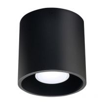 Plafonnier Noir pour Ampoule GU10 - SILAMP