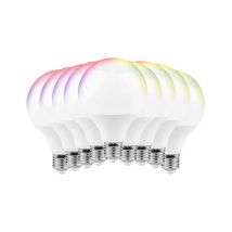 Ampoule LED Connectée WiFi E27 11W G95 RGBW (Pack de 10) - SILAMP