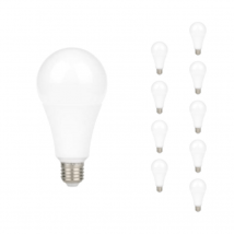 Ampoule LED E27 13W A60 220V 230° (Pack de 10) - Blanc Froid 6000K - 8000K - Blanc Froid 6000K - 8000K - SILAMP