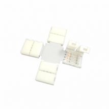 Connecteur Ruban LED RGB en X pour Ruban 10mm RGB - SILAMP