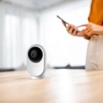 Caméra de Surveillance Intérieure Connectée WiFi 1080p - SILAMP