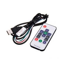 Contrôleur & Télécommande pour ruban Digital 5V RGB - Silamp