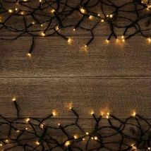 Guirlande LED 31V 25M IP44 500 LED (Huit Modes) - Blanc Chaud - SILAMP