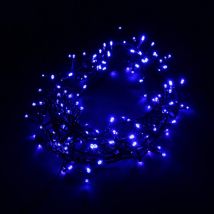 Guirlande LED 220V 15M IP44 300 LED - Bleu (+transfo) - SILAMP