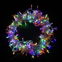 Guirlande LED 220V 15M IP44 300 LED - Multicolore (+transfo) - SILAMP