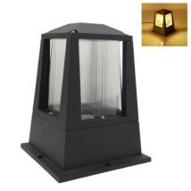Lanterne Extérieure Noire Ampoule E27 - SILAMP