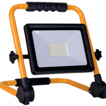 Projecteur LED 30W pour Chantier IP65 Portable + 3M de câble - Blanc Froid 6000K - 8000K - SILAMP