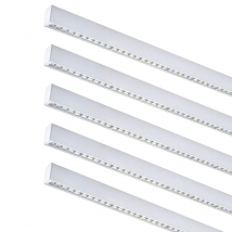 Réglette Suspendue LED 120cm 35W Blanc (Lot de 5) - Blanc Neutre 4000K - 5500K - Blanc Neutre 4000K - 5500K - SILAMP
