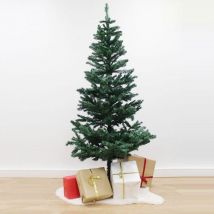 Sapin de Noël 180cm Artificiel Vert avec 636 têtes - SILAMP