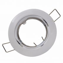 Support Spot GU10 LED Orientable BLANC - SILAMP