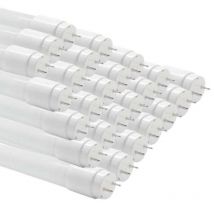 Tube Néon LED T8 120cm 12W Haut Rendement Garantie 5 ans (Pack de 25) - Blanc Chaud 2300K - 3500K - SILAMP