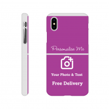 Personalised Mobile Slim Phone Case, Apple - iPhone XS