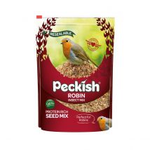 Robin Bird Feed Seed Insect Mix By Peckish - 1kg